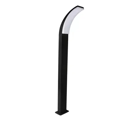 Záhradné lampy  LED Vonkajšia lampa AMY LED/12W/230V 100 cm IP44 čierna 331366