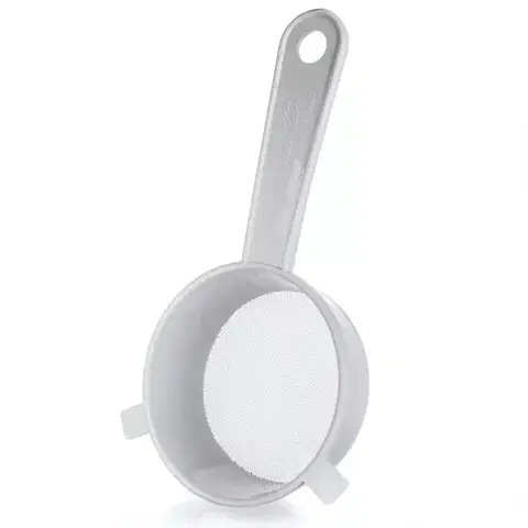 Dekorácie a bytové doplnky Sitko s malými očkami Praktis 9cm biele 55055297