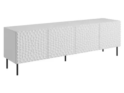 TV stolíky CAMA MEBLE Hole 190 tv stolík biela