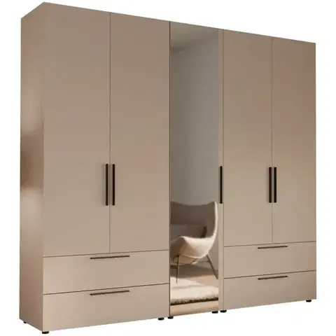 Šatníkové skrine Skriňa Moduklix Set 26 Piesok