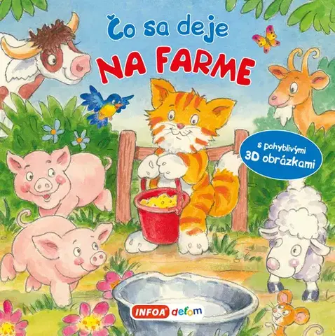 Leporelá, krabičky, puzzle knihy Čo sa deje NA FARME (SK vydanie)