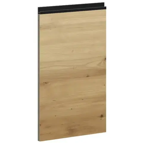 Dvierka a čelá zásuviek pre kuchynske skrinky Dvierka na umývačku Industry 450X720 čierna/artisan