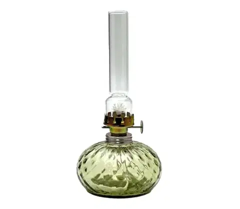 Lampy Floriánova huť Petrolejová lampa ELIŠKA 20 cm lesná zelená 110-0270-0001-12-03-000
