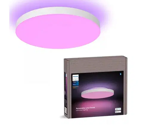 Svietidlá Philips - LED RGBW Stmievateľné stropné svietidlo Hue DATURA LED/48W/230V 8720169277618