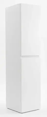 Kúpeľňový nábytok Kúpeľňová skrinka vysoká SAT B-Way 30x133x35 cm biela lesk BWAY35W BWAY35W