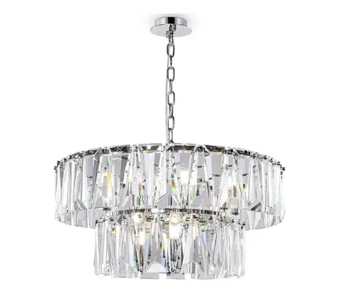 Svietidlá Maytoni MOD043PL-12CH - Luster na reťazi PUNTES 12xE14/40W/230V chróm MOD043PL-12CH
