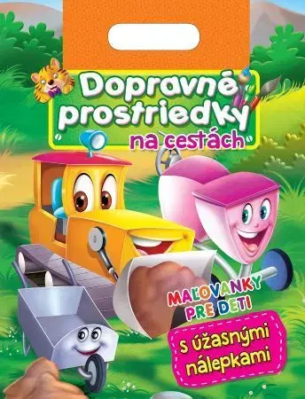 Nalepovačky, vystrihovačky, skladačky Dopravné prostriedky na cestách