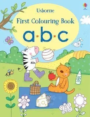V cudzom jazyku First Colouring Book ABC - Jessica Greenwell,Lamb Stacey