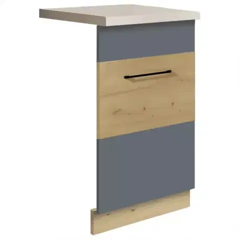 Kuchynské skrinky stojace Skrinka do kuchyne Infinity ZM45 GREY