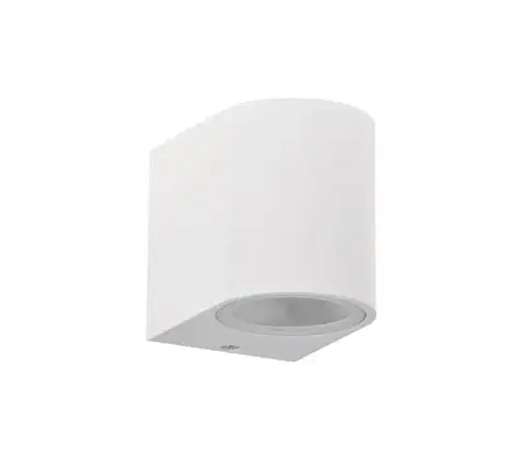 Svietidlá  Vonkajšie nástenné svietidlo BOSTON 1xGU10/10W/230V IP44 biela 313355