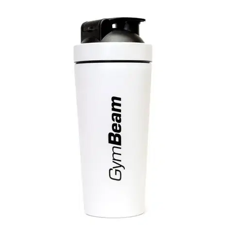Šejkre GymBeam Šejker Steel White 750 ml