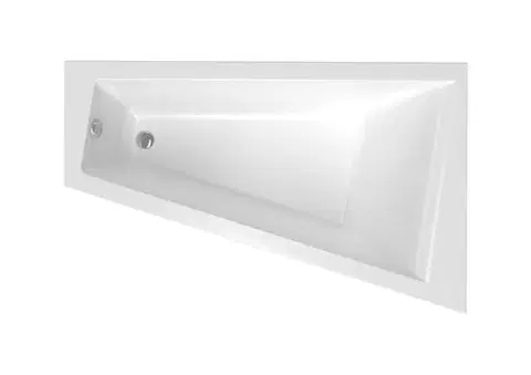 Vane Asymetrická vaňa Laguna Idea Plus 160x100 cm akrylát pravá ID1600PPLUS ID1600PPLUS