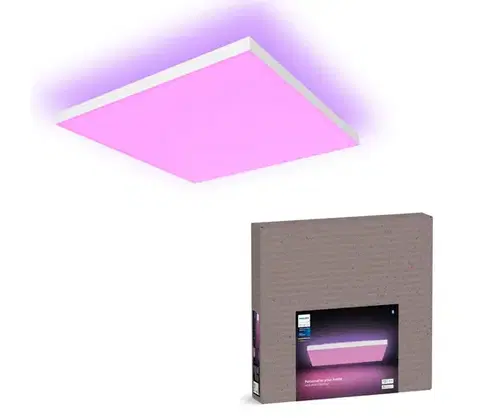 Svietidlá Philips - LED RGBW Stmievateľné stropné svietidlo Hue DATURA LED/67W/230V 8720169277670