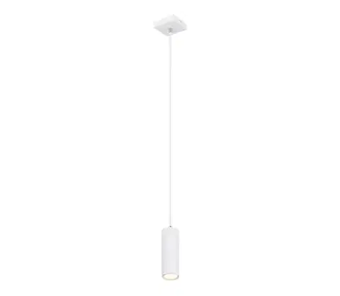 Svietidlá Globo 57911HW - Luster na lanku ROBBY 1xGU10/35W/230V biela 57911HW