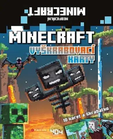 Pre deti a mládež - ostatné Vyškrabovací karty: Minecraft - Daniele Sapuppo
