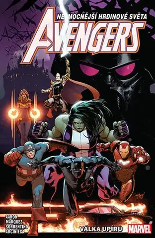 Komiksy Avengers 3 - Válka upírů - Jason Aaron,David Marquez,Andrea Sorrentino,Jiří Pavlovský