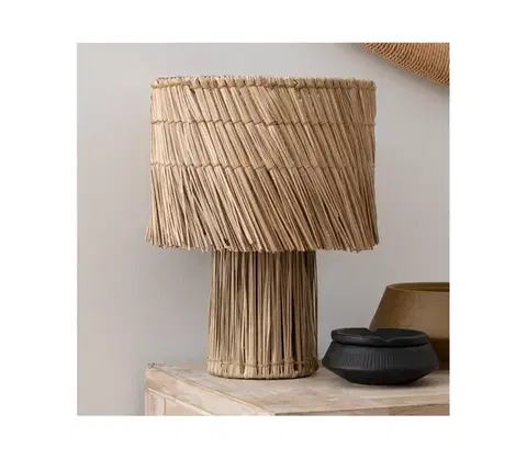 Lampy Atmosphera - Stolná lampa YONI 1xE27/40W/230V rákos 202626