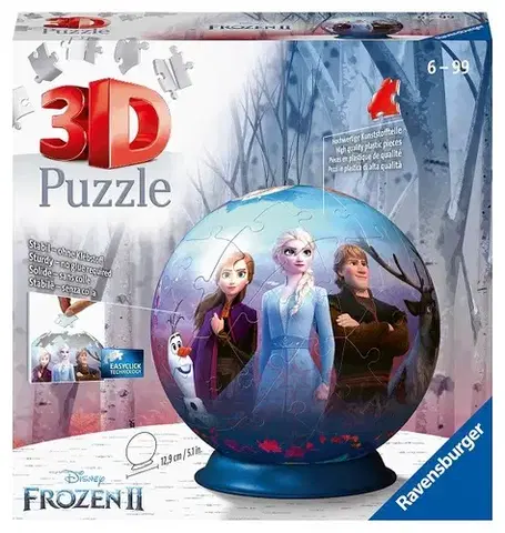 Limitovaná edícia Ravensburger Puzzle-Ball Disney: Ľadové kráľovstvo 2 72 Ravensburger