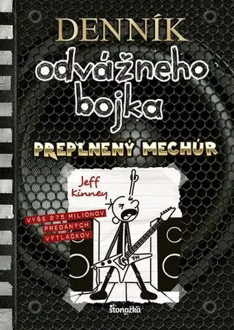 Dobrodružstvo, napätie, western Denník odvážneho bojka 17: Preplnený mechúr - Jeff Kinney,Elena Guričanová