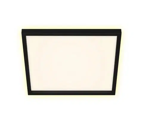Svietidlá Briloner 7364-015 - LED Stropné svietidlo CADRE LED/22W/230V 42,2x42,2 cm čierna 7364-015