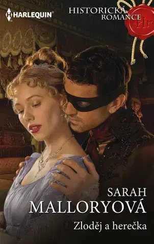 Erotická beletria Zloděj a herečka - Sarah Mallory