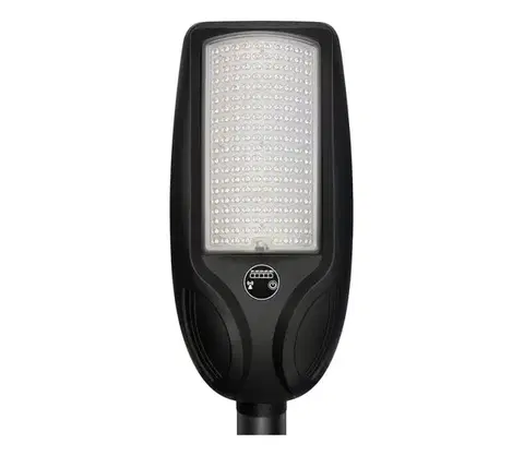 LED osvetlenie  LED stmievateľná solárna pouličná lampa so senzorom VENICE 200W/12000 mAh IP65 čierna +DO EKO2515