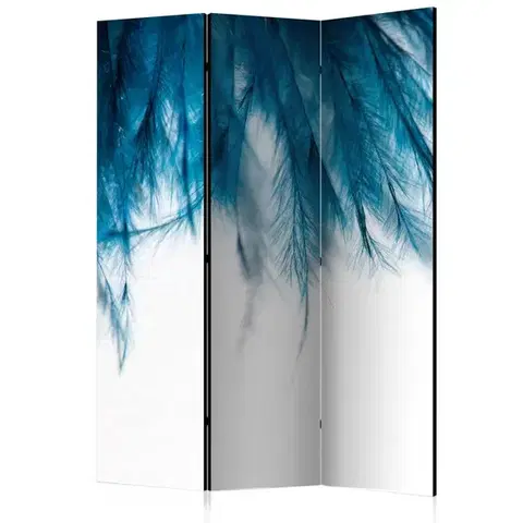 Paravány Paraván Sapphire Feathers Dekorhome