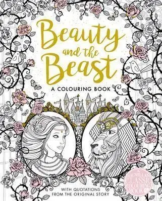 Maľovanky pre dospelých Beauty and the Beast: A Colouring Book - Gabrielle-Suzanne De Villeneuve