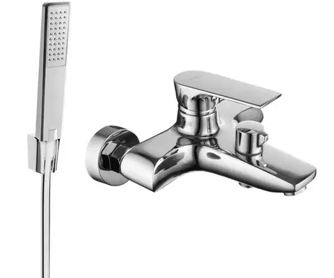Kúpeľňové batérie MEXEN/S - Axel R72 vaňová batéria s príslušenstvom, chróm 7383R72-00
