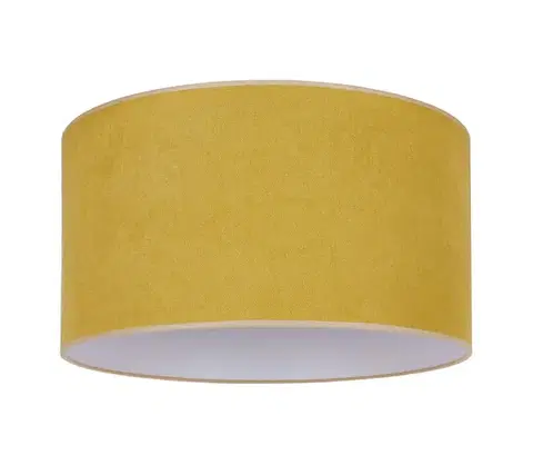 Svietidlá  - Stropné svietidlo BRISTOL 1xE27/15W/230V pr. 45 cm žltá/biela 83871