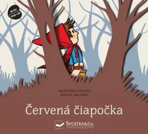 Leporelá, krabičky, puzzle knihy Červená čiapočka - Priestorová rozprávka - Martí Meritxell