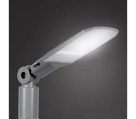 LED osvetlenie BRILAGI - LED vonkajšia pouličná lampa URBANLIGHT LED/100W/230V sivá IP65 BRI793