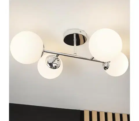 Svietidlá BRILAGI - Prisadený luster MALONY 4xE14/20W/230V lesklý chróm 8590828080374