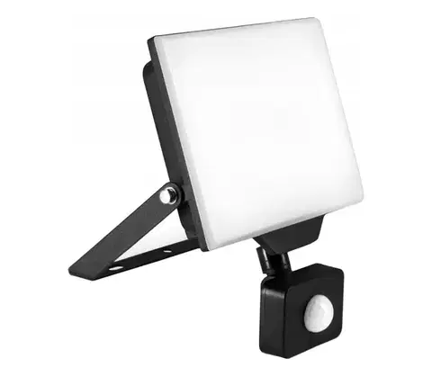 Záhradné lampy SmartLED LED vonkajší reflektor so snímačom LED/50W/230V 4500K IP65 čierny 5847