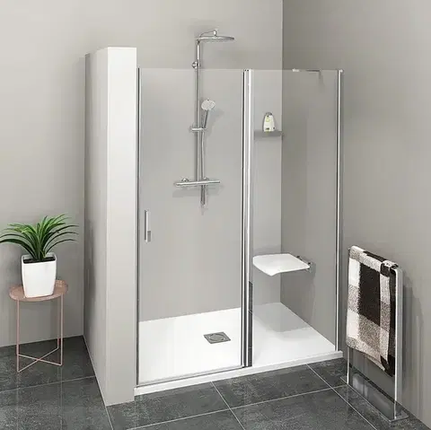 Sprchovacie kúty POLYSAN - ZOOM sprchové dvere 1400, číre sklo ZL1314