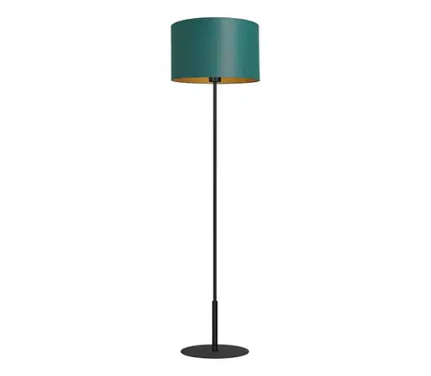 Lampy  Stojacia lampa ARDEN 1xE27/60W/230V zelená/zlatá 3555