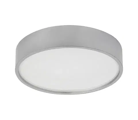 Svietidlá Rabalux 75010 - LED Stropné svietidlo LARCIA LED/18W/230V IP44 4000K strieborná 75010