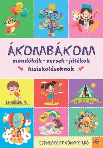 Básničky a hádanky pre deti Ákombákom - Zsuzsanna Imre,Kinga Péter