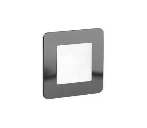 LED osvetlenie LDST DI-01-CB-BZ9 - LED schodiskové svietidlo DIANA 9xLED/1,2W/230V lesklá čierna DI-01-CB-BZ9