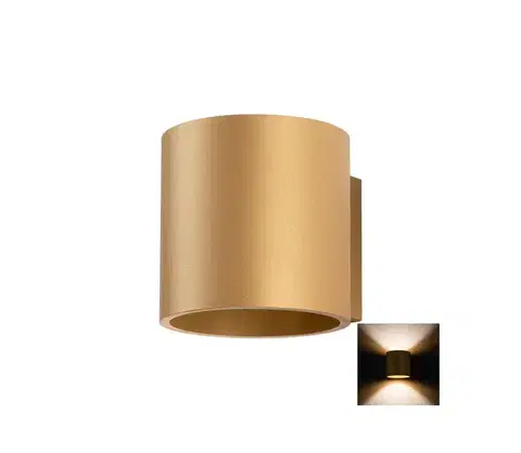 Svietidlá  Sl.1181 - Nástenné bodové svietidlo ORBIS 1xG9/8W/230V zlatá Sl.1181
