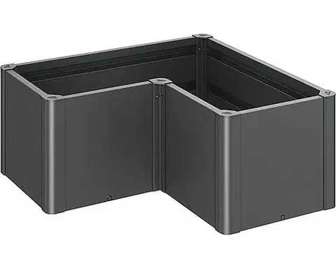 Truhlíky Biohort Hrantík BIOHORT Belvedere L 103 x 103 x 45 cm (tmavo šedá metalíza)