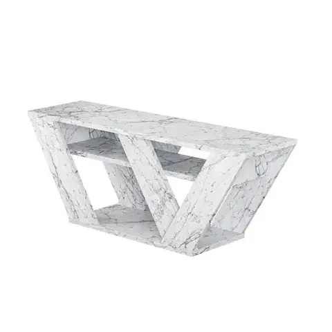 Konferenčné stolíky Televízny stolík Pipralla Carrara Marble