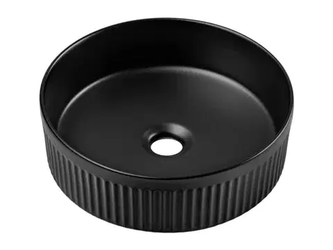 Umývadlá ArtCom Keramické umývadlo BEYOND 2 E-6565 | čierny mat 36 cm