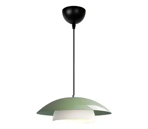 Svietidlá  Závesné svietidlo na lanku MOONLIGH 1xE27/40W/230V zelené 780SGN4718