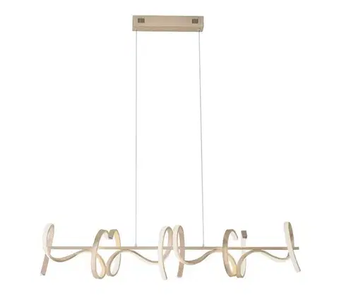 Svietidlá Leuchten Direkt 19033-60 - LED Stmievateľný luster na lanku CURLS LED/40,8W/230V 19033-60