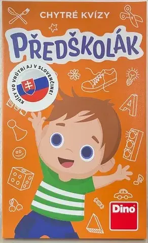 Vedomostné a edukatívne hry Dino Toys Naučná hra Chytré kvízy: Predškolák