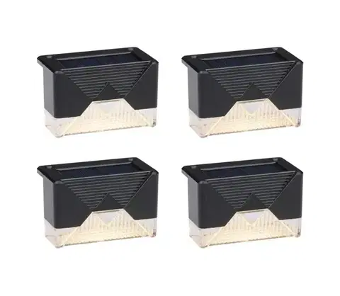 Lampy Grundig - SADA 4x LED solárne nástenné svietidlo LED/1,2V 600 mAh IP44 8711252506289