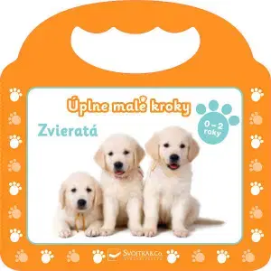 Leporelá, krabičky, puzzle knihy Úplne malé kroky: Zvieratá