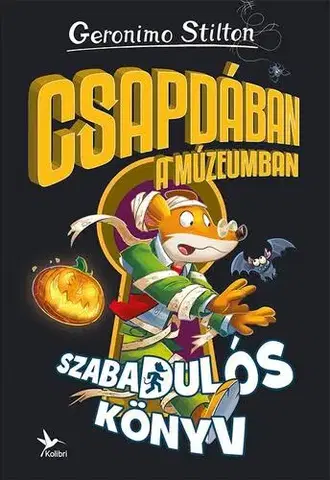 Pre deti a mládež - ostatné Csapdában a múzeumban - Szabadulós könyv - Geronimo Stilton,Szabolcs Vasrányi