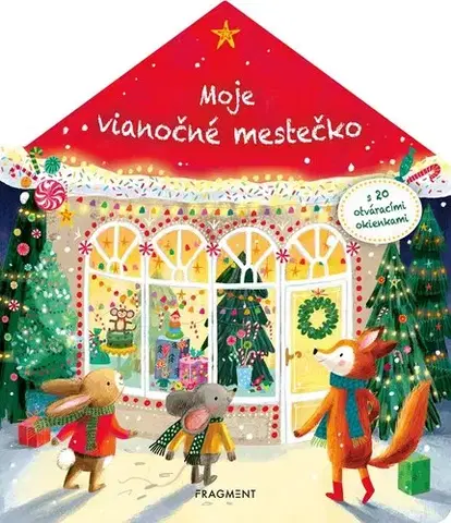 Leporelá, krabičky, puzzle knihy Moje vianočné mestečko - Madlen Ottenschläger,Madlen Ottenschläger